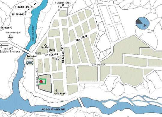 Moreno153 - Guesthouse El Chalten Ngoại thất bức ảnh